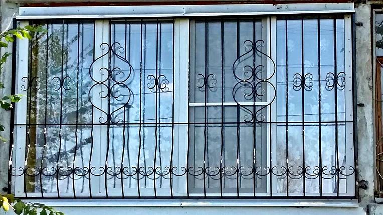 Решетка оконная Metall Expert кованая, код Р-5 фото 1