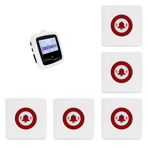 Система вызова из пейджера-кулона и 5 кнопок SWB31-1 фото 1