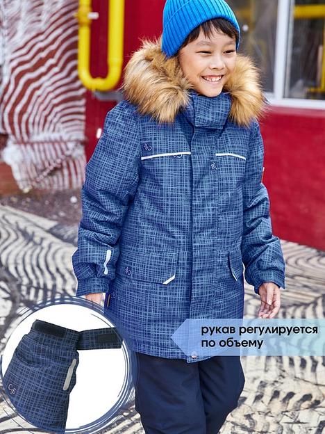 Зимняя куртка на мальчика подростка 5 цвет мембрана ОПТ фото 5