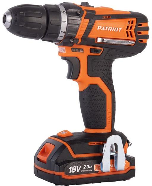Дрель-шуруповерт Patriot BR 181UES аккум. патрон:быстрозажимной (кейс в комплекте) фото 1