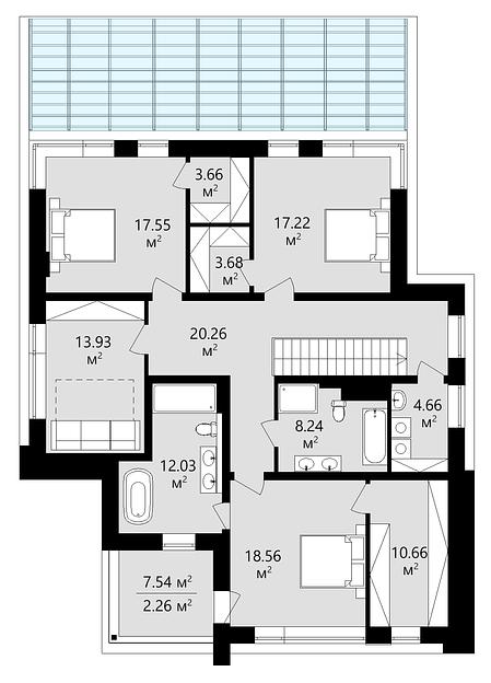 Проект дома KDR – 100 фото 5