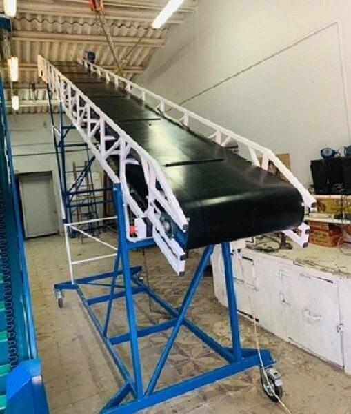 Конвейер ленточный для штучных грузов (коробок, мешков) фото 2