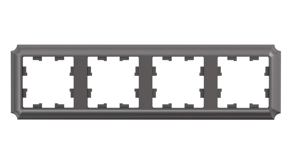 ATLASDESIGN ANTIQUE 4-постовая рамка, универсальная, МОККО фото 1