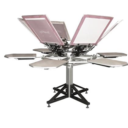 Карусельный станок для трафаретной печати Премьер «Супер 6+6» фото 2