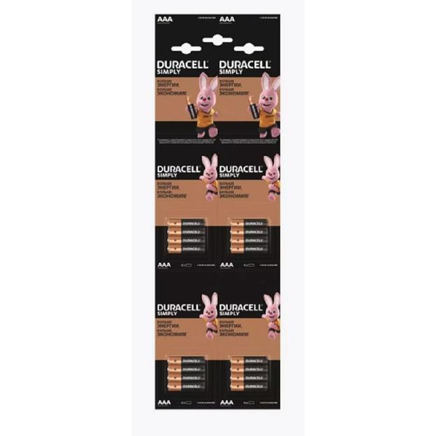 DURACELL LR03-4BL BASIC 4*4 (16 шт. в уп-ке) фото 1