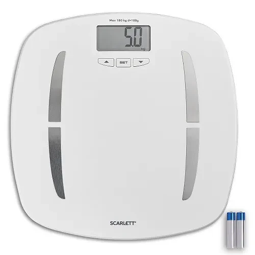 Весы напольные Scarlett SC-BS33ED80 белый фото 1