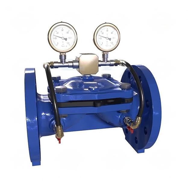 Регулятор давления воды «после себя» РКМ-01-О-Ду80. фото 1