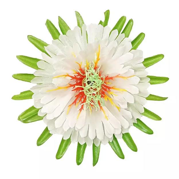 Головка астры Франко с листом 3сл 16см 375-л067-187-177К-172-031з 1/35 фото 2