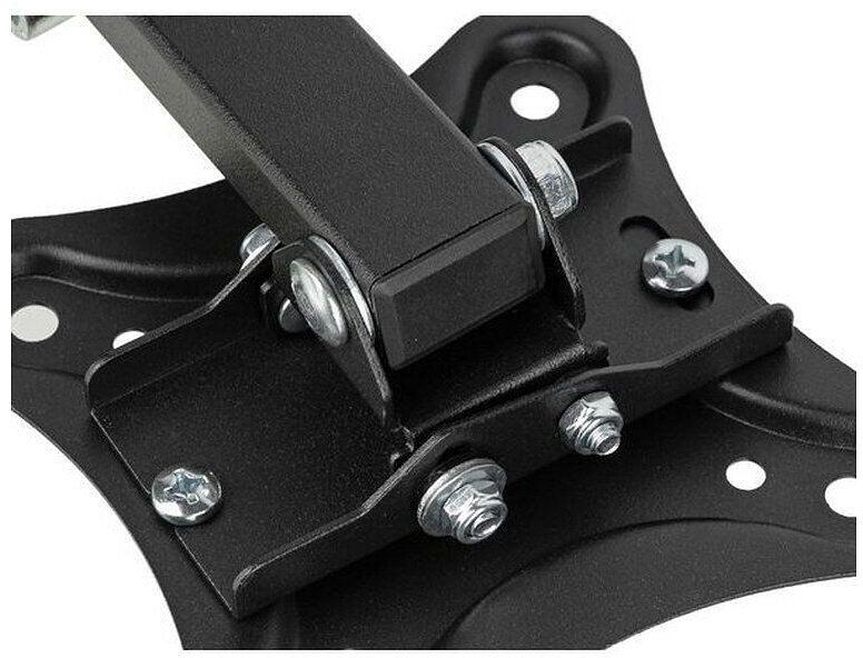 Кронштейн для телевизора Hama Fullmotion черный 10"-27" макс.15кг настенный фото 3