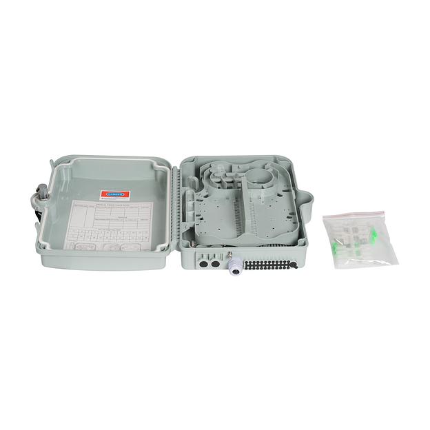 Оптический кросс  А-Оптик  АО-1309-24А SC  Настенный  Пластик  Белый фото 3