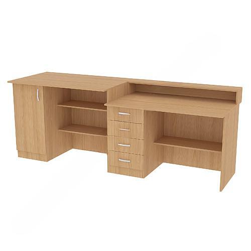 ШS 0051. Стол демонстрационный 2400х600х900 ОПТ фото 1