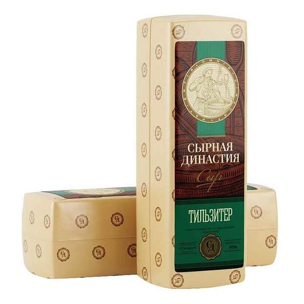 Сыр «Тильзитер» 45 % брус фото 1