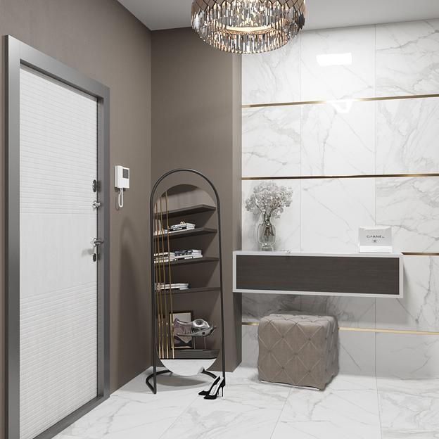 Зеркало в раме напольное, овальное 163 х 54 см, black ОПТ фото 1