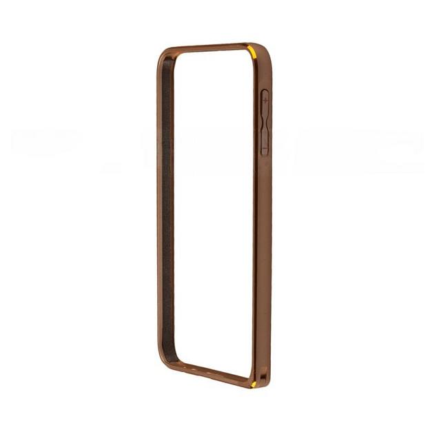 Бампер для Samsung Galaxy A3 металл (золотой) ОПТ фото 1