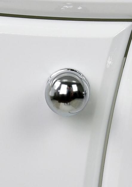 Тумба Лилия 58 DORATIZ 9911.014, напольная, белая, под умывальник Интакт фото 5