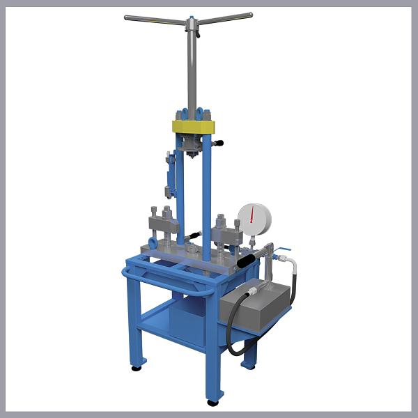 Стенд для испытания арматуры СТИ-1-2 фото 1