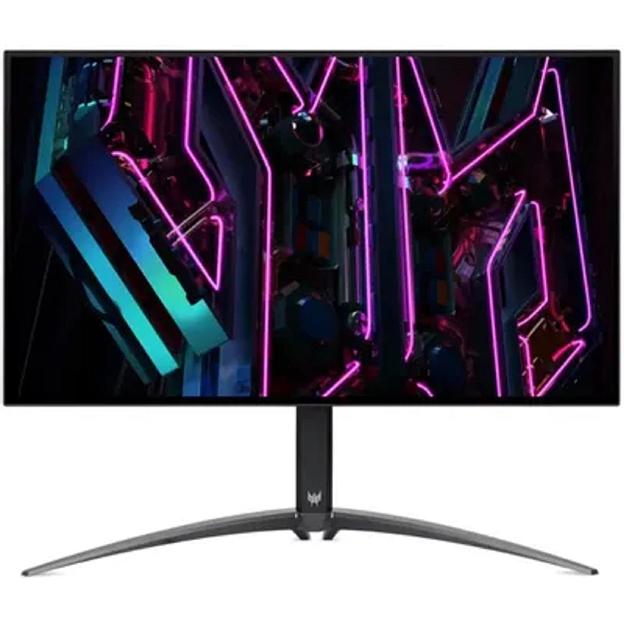 Монитор 26.5" Acer Predator X27Ubmiipruzx OLED 2560x1440, 240 Гц, 1 мс, 16:9, 1000 кд/м2, 2xHDMI, 1xDP, USB Type-C, черный фото 1