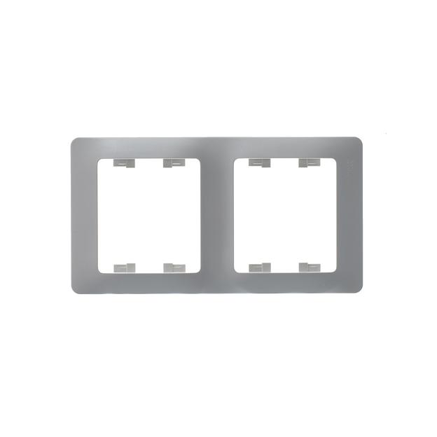 Systeme electric GSL000606 GLOSSA 2-постовая РАМКА, вертикальная, ПЕРЛАМУТР фото 6