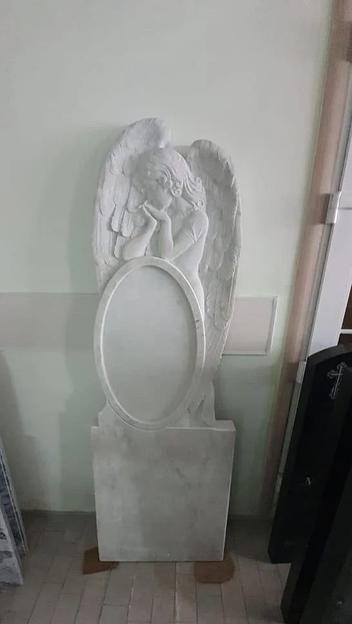 Памятник Тассервис «Ангел» мрамор фото 2