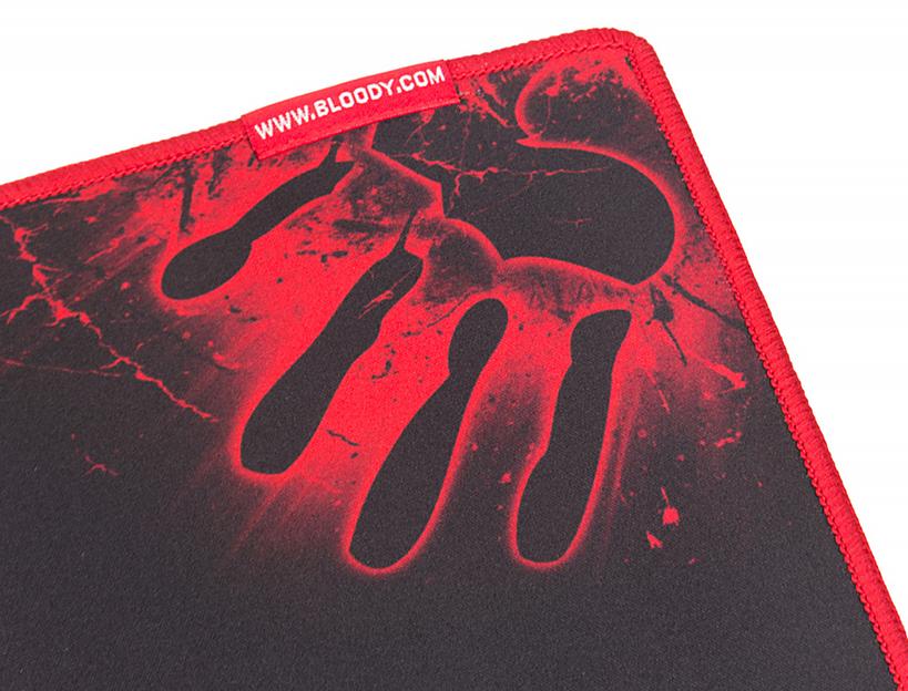 Коврик для мыши A4Tech Bloody B-081S черный/рисунок 350x280x2мм фото 2