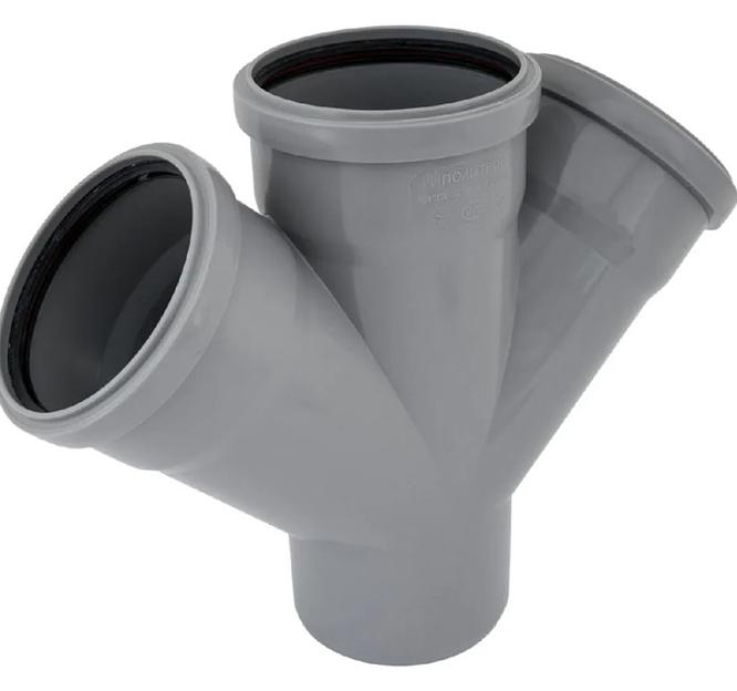 Крестовина одноплоскостная (Полипропилен) 110x110x110/45 фото 1