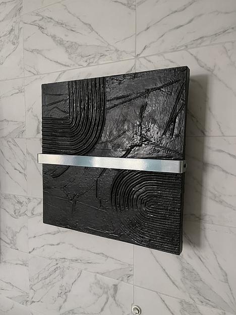 Радиатор отопления — полотенцесушитель для ванной комнаты ЭСТЕТИКА SQUARE + фото 7