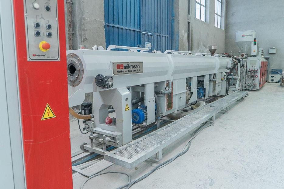 Экструзионная линия Mikrosan для производства труб и элементов водосточных систем из ПВХ фото 6