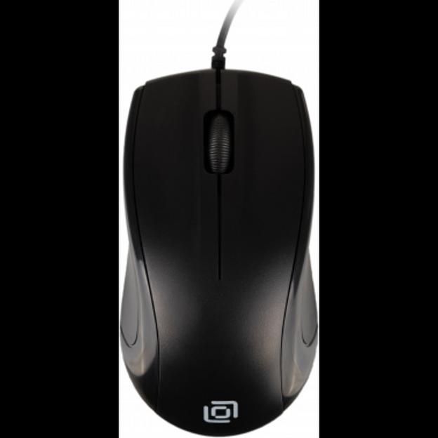 Oklick 185V2 черный оптическая (1000/1200dpi) USB (3but) [1185962] фото 2