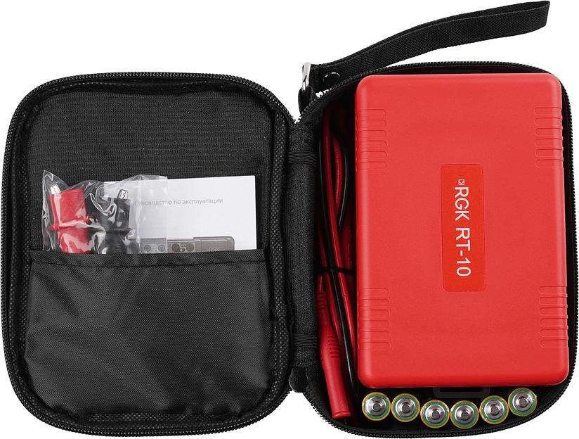 Мегаомметр RGK RT-10 фото 3