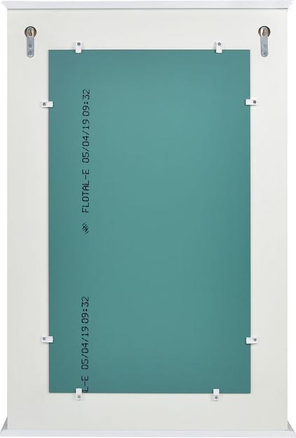 Зеркало-полка Аттика 65 DORATIZ 2711.119, белое, патина золото фото 3