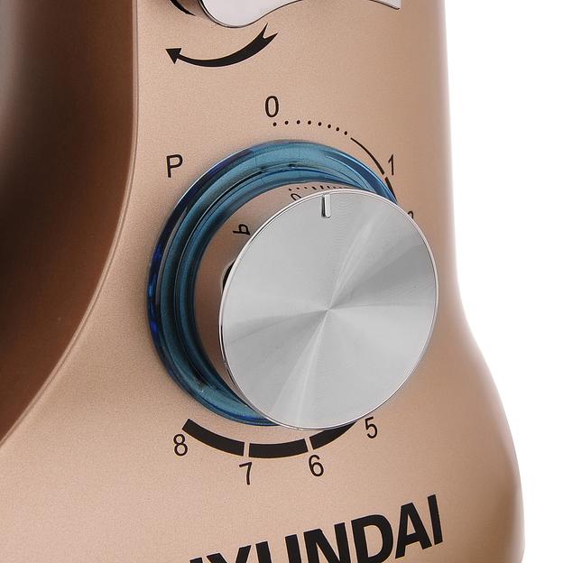 Миксер планетарный Hyundai HYM-S5551 1300Вт бежевый фото 3