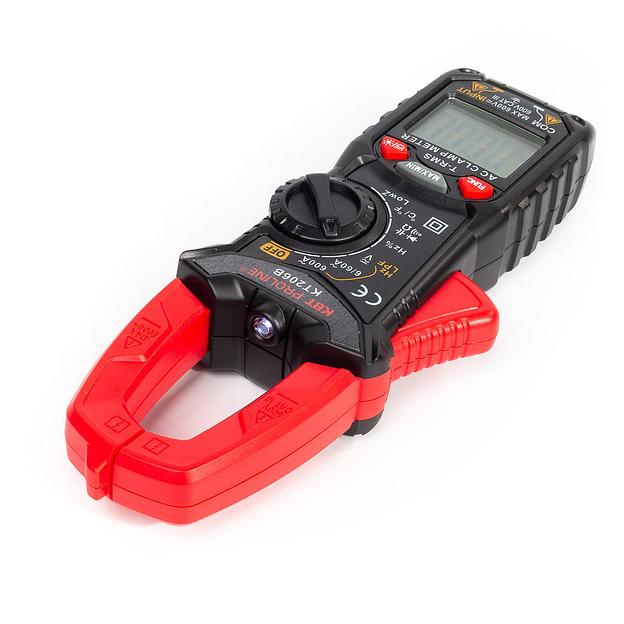 Токовые клещи цифровые KT 206B серия PROLINE фото 9