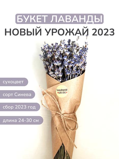 Букет из сухой лаванды «Крымская лаванда» большой фото 1