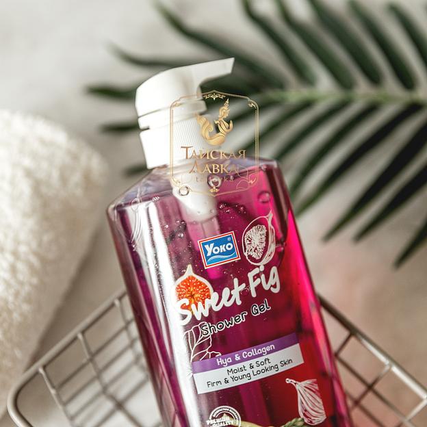 Гель д/душа с Инжиром YOKO фото 4