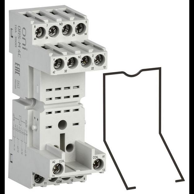 Розетка ORS-M для реле ORM 4C ONI ORS-M-1-4-G фото 1