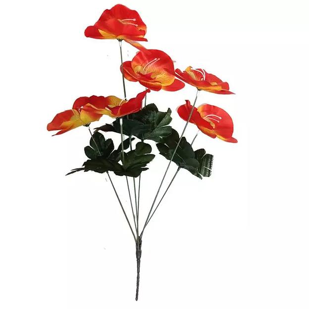 Букет орхидей 6 голов 44см 391-509 фото 2