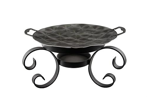 Набор для подачи Саджа сковорода d=30 см нерж. + подставка h=16 см. Тунис /1/ фото 1