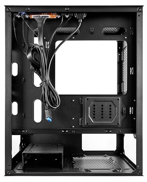 1STPLAYER Корпус TRILOBITE T3-G Black / mATX, TG / 4x 120mm LED fans inc. / T3-G-BK-4F1 фото 10