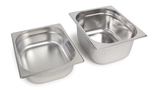 Гастроемкость 1/2  h=65 мм. 4 л. нерж. MGsteel /1/6/12/ фото 1