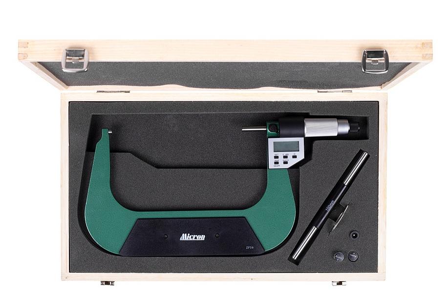 Микрометр гладкий МКЦ- 175 0,001 электр. 5-кн. IP54 МИК с поверкой фото 5