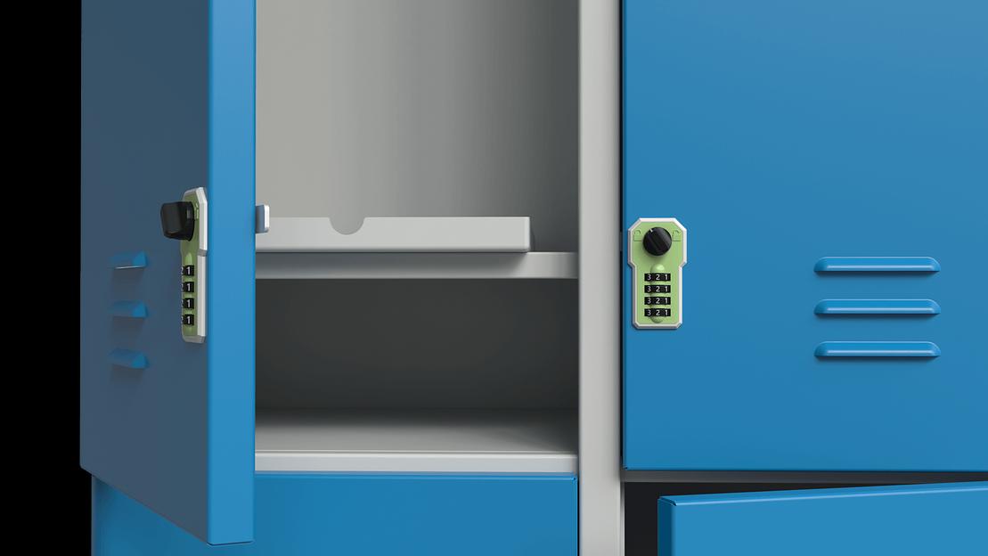 Механический шкаф-локер «LC-4» фото 3