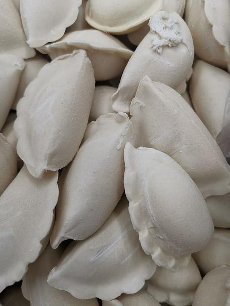 Замороженные вареники с бататом и сыром фото 1