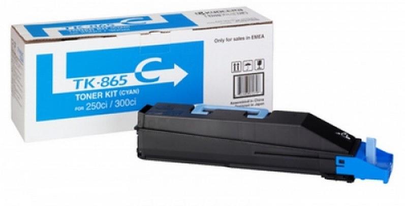 Тонер-картридж TK-865C 12 000 стр. Cyan для TASKalfa 250ci/300ci 1T02JZCEU0 фото 1