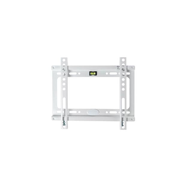 Кронштейн для телевизора Kromax IDEAL-5, 15-47", настенный, фиксированный, белый [26021] фото 1