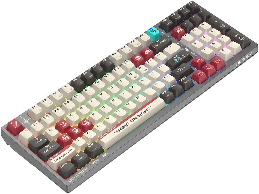 Клавиатура A4Tech Bloody WS98 Pixels Red механическая темно-серый USB for gamer LED (WS98) фото 2