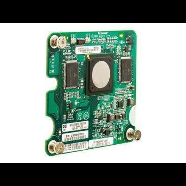 Сетевой mezzanine адаптер QLogic QMH2462 4Gb FC HBA для HP c-Class блейд-серверов фото 1