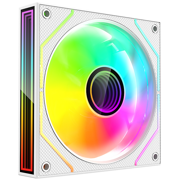 Корпус для ПК ACD Phantom 100 ATX, Type-C + 2XUSB3.0+HD audio combo, 4X120mm ARGB fans+Remote control, See View case, TG, Aluminum. фото 2