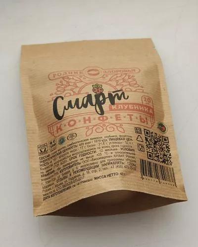 Металлизированный дой-пак бумажный 140Х240 без окна опт фото 10