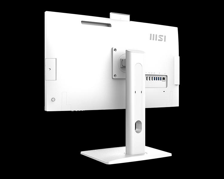 Моноблок MSI Modern AM273QP AI 1UM AiO 27" WQHD (2560x1440)IPS AG Non-touch, Core Ultra 5 125H (3.6GHz), 16Gb DDR5(2*8GB), 512GB SSD M.2, Intel UHD, WiFi, BT, camera, WirelessKB&mouse Eng/Rus,NoOS,1y,White фото 4