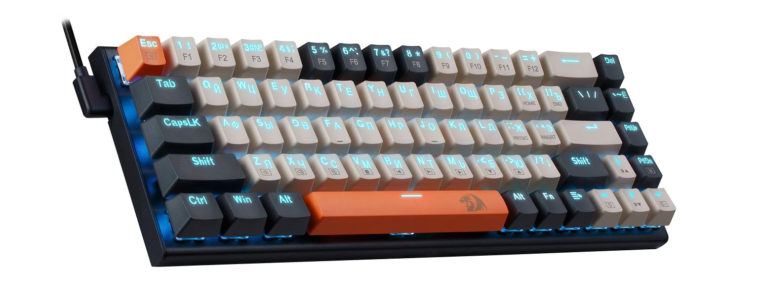 Defender Механическая клавиатура Ryze RU,RGB,проводная,68кн._5 фото 1